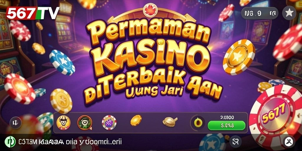Tampilan gameplay menarik dari 567TV yang menghadirkan pengalaman Kasino.
