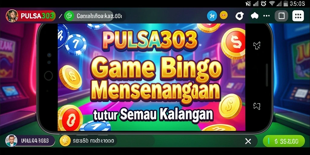 Tampilan menarik dari permainan Bingo PULSA303 dengan gameplay seru.